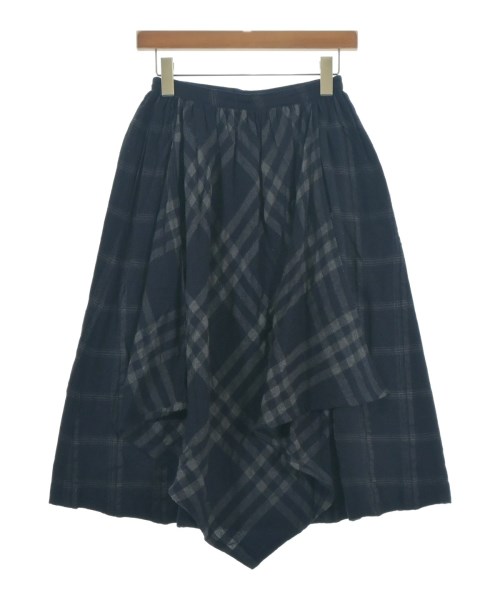 COMME des GARCONS（コムデギャルソン）ひざ丈スカート 紺 サイズ:F レディース/2200710858061