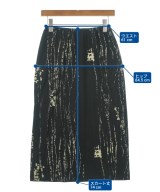 COMME des GARCONS（コムデギャルソン）ひざ丈スカート 黒 サイズ:F レディース/2200710858092