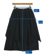 COMME des GARCONS（コムデギャルソン）ロング・マキシ丈スカート 黒 サイズ:-(XS位) レディース/2200710858108