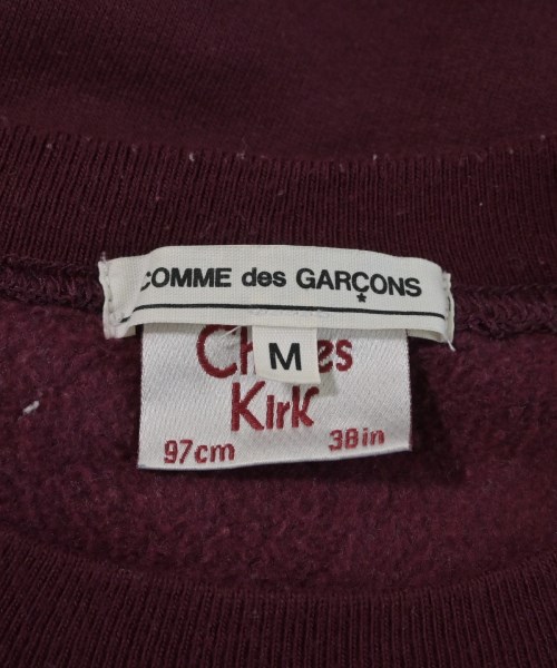 COMME des GARCONS（コムデギャルソン）スウェット 赤 サイズ:M メンズ/2200711672123