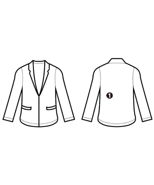 COMME des GARCONS（コムデギャルソン）テーラードジャケット 黒 サイズ:-(XL位) レディース/2200702698163