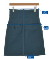 COMME des GARCONS（コムデギャルソン）ひざ丈スカート 青 サイズ:S レディース/2200702698194