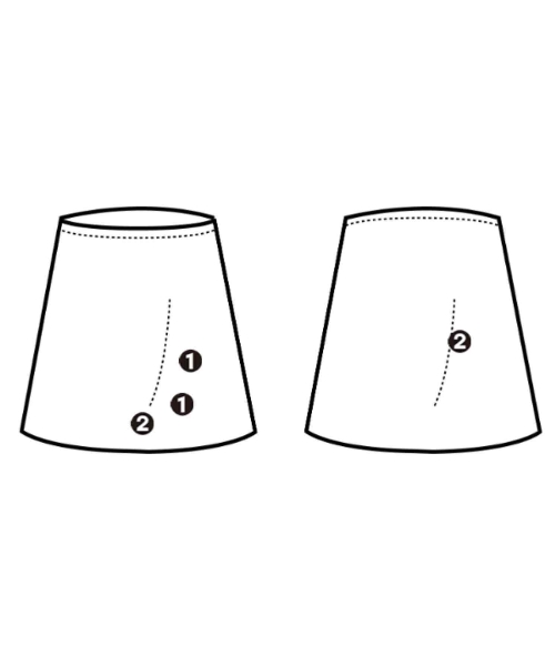 COMME des GARCONS（コムデギャルソン）ミニスカート 白 サイズ:-(M位) レディース/2200702698224