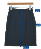 COMME des GARCONS（コムデギャルソン）ひざ丈スカート 紺 サイズ:S レディース/2200702698248
