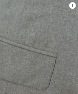 COMME des GARCONS（コムデギャルソン）ベスト グレー サイズ:M レディース/2200702698255