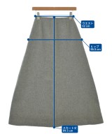 COMME des GARCONS（コムデギャルソン）ロング・マキシ丈スカート グレー サイズ:-(M位) レディース/2200702698286