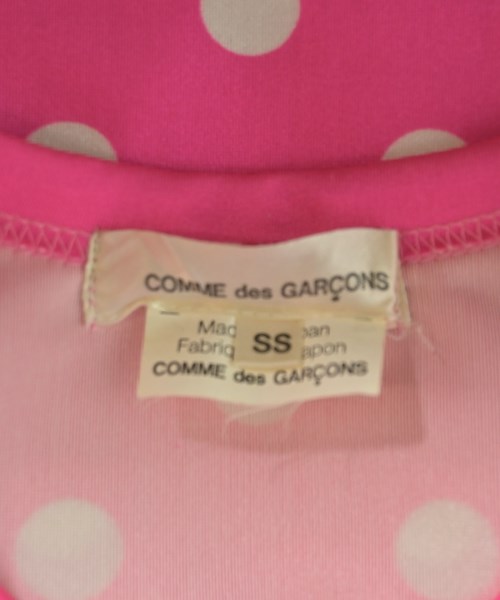 COMME des GARCONS（コムデギャルソン）Tシャツ・カットソー ピンク サイズ:XS レディース/2200709757078