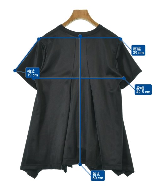 COMME des GARCONS（コムデギャルソン）Tシャツ・カットソー 黒 サイズ:M レディース/2200712291057
