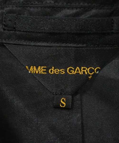 COMME des GARCONS（コムデギャルソン）カジュアルジャケット 黒 サイズ:S レディース/2200712615013