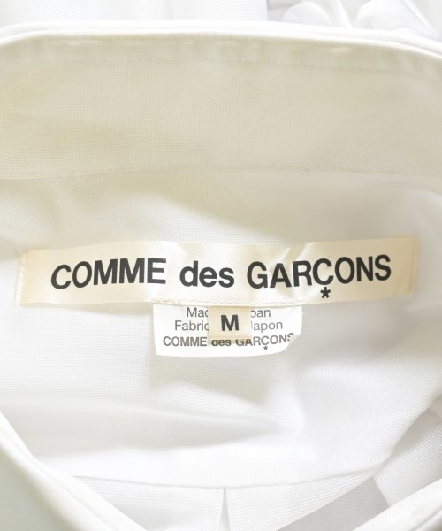 COMME des GARCONS（コムデギャルソン）カジュアルシャツ 白 サイズ:M レディース/2200713016017