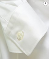 COMME des GARCONS（コムデギャルソン）カジュアルシャツ 白 サイズ:M レディース/2200713016017