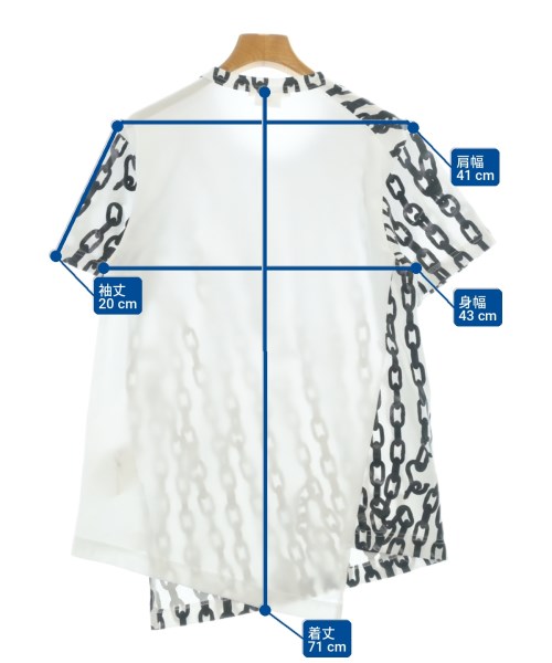 COMME des GARCONS（コムデギャルソン）Tシャツ・カットソー 白 サイズ:S レディース/2200713329025