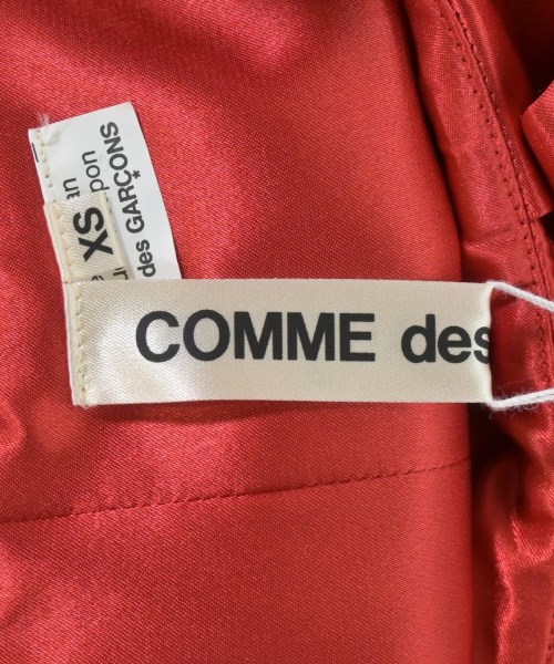 COMME des GARCONS（コムデギャルソン）ワンピース 赤 サイズ:XS レディース/2200713435016