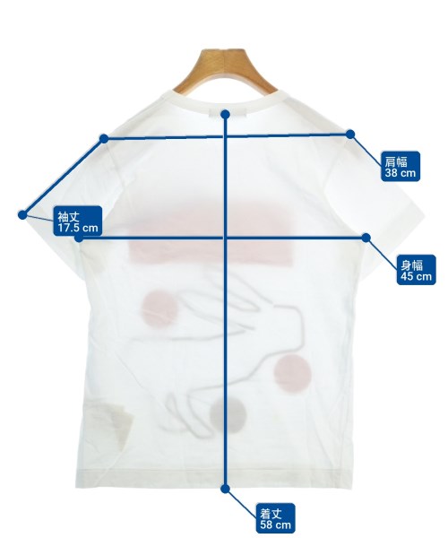 COMME des GARCONS（コムデギャルソン）Tシャツ・カットソー 白 サイズ:-(XS位) メンズ/2200712582070