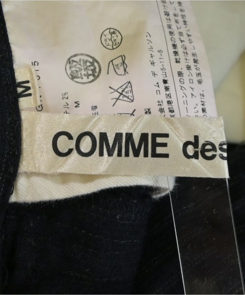 COMME des GARCONS（コムデギャルソン）クロップドパンツ 紺 サイズ:M レディース/2200714244013