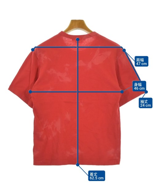 COMME des GARCONS（コムデギャルソン）Tシャツ・カットソー 赤 サイズ:S レディース/2200714309064
