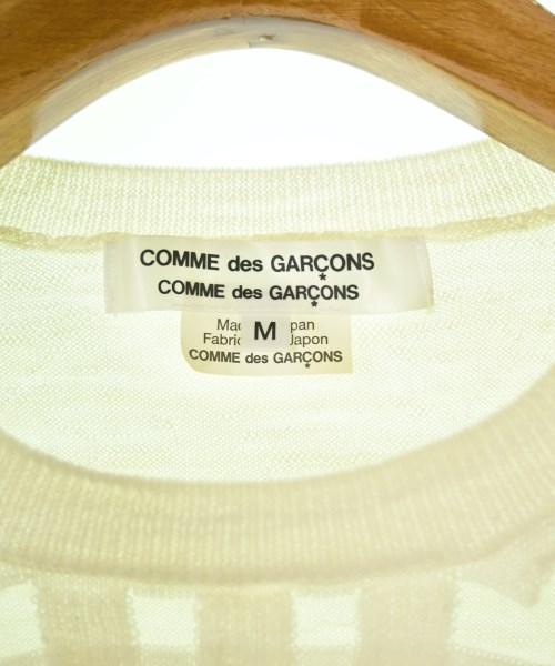 COMME des GARCONS（コムデギャルソン）ニット・セーター 白 サイズ:M レディース/2200707295138