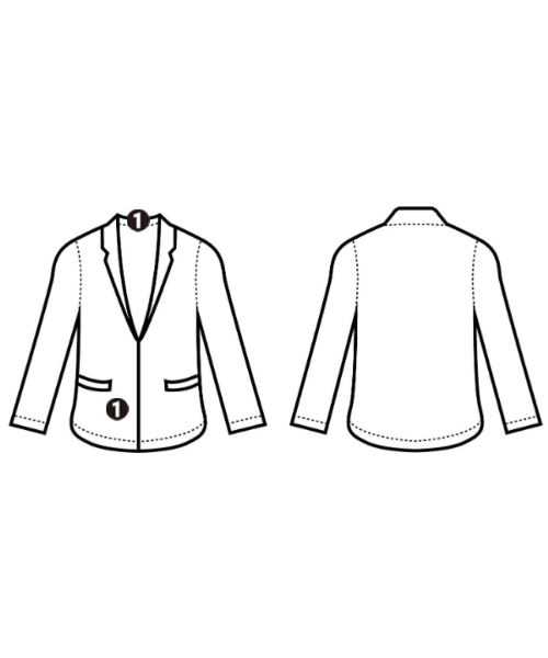 COMME des GARCONS（コムデギャルソン）ジャケット 青 サイズ:XS レディース/2200716128014