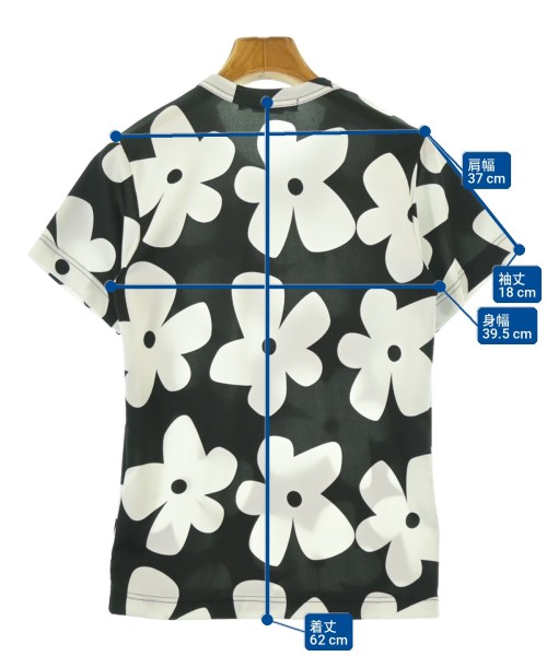 COMME des GARCONS（コムデギャルソン）Tシャツ・カットソー 黒 サイズ:XS レディース/2200712879019