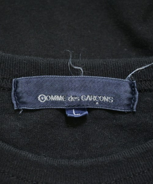 COMME des GARCONS（コムデギャルソン）Tシャツ・カットソー 黒 サイズ:L レディース/2200716328025
