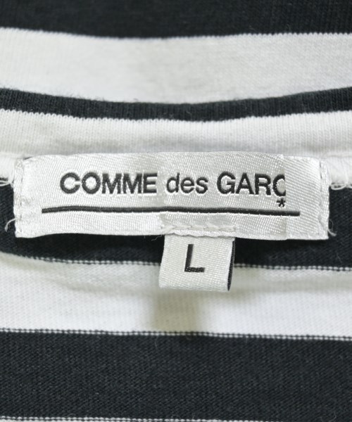 COMME des GARCONS（コムデギャルソン）Tシャツ・カットソー 黒 サイズ:L レディース/2200716328063