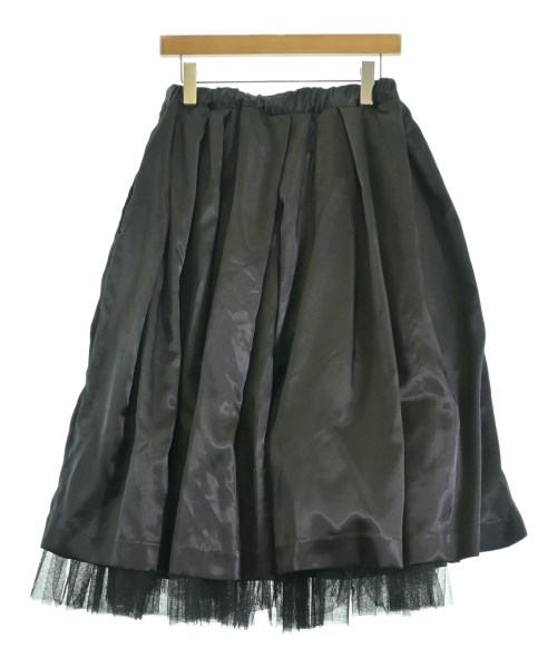 COMME des GARCONS（コムデギャルソン）ロング・マキシ丈スカート 黒 サイズ:S レディース/2200716328070
