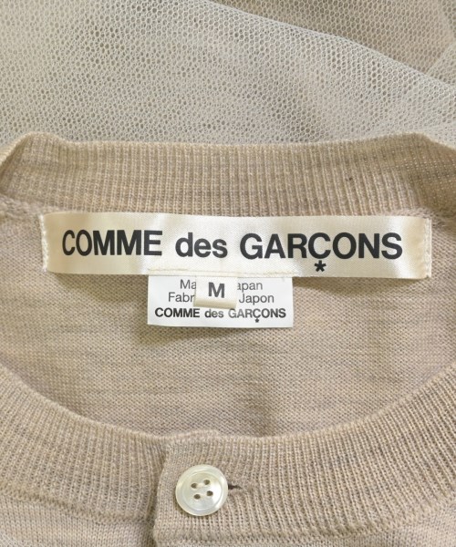 COMME des GARCONS（コムデギャルソン）カーディガン ベージュ サイズ:M レディース/2200716328094