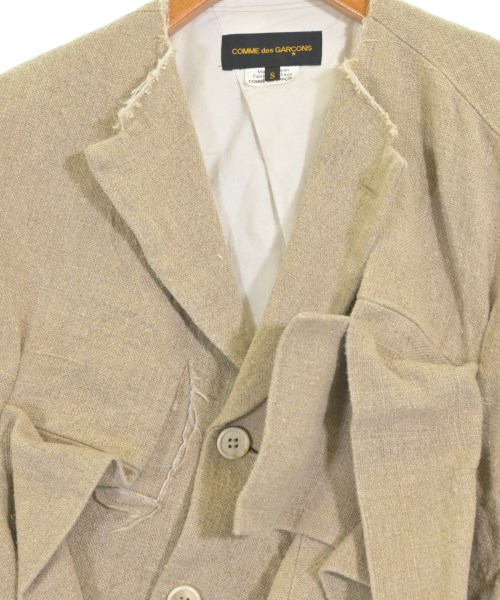 COMME des GARCONS（コムデギャルソン）カジュアルジャケット ベージュ サイズ:S レディース/2200714339016