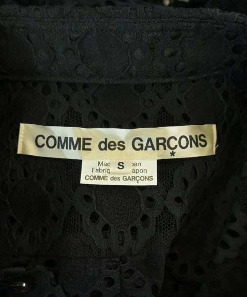 COMME des GARCONS（コムデギャルソン）カジュアルシャツ 黒 サイズ:S レディース/2200714339122