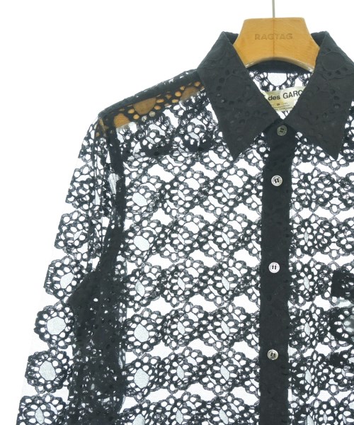 COMME des GARCONS（コムデギャルソン）カジュアルシャツ 黒 サイズ:S レディース/2200714339122