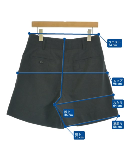 COMME des GARCONS（コムデギャルソン）ショートパンツ 黒 サイズ:S レディース/2200712139014