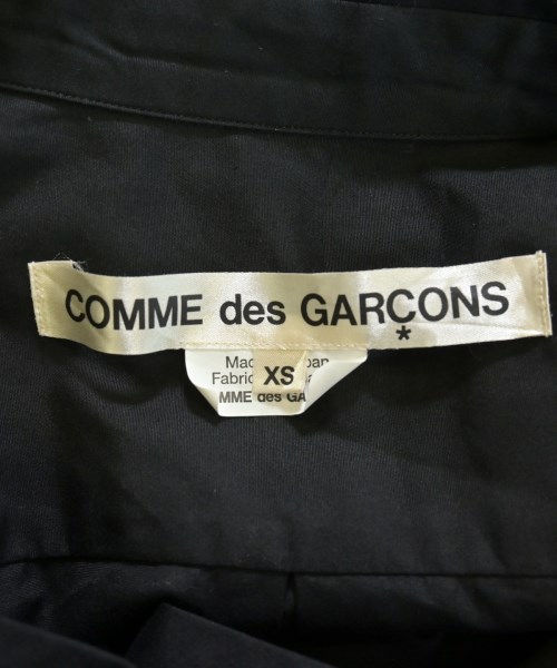 COMME des GARCONS（コムデギャルソン）カジュアルシャツ 黒 サイズ:XS レディース/2200717374038