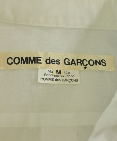 COMME des GARCONS（コムデギャルソン）ブラウス 白 サイズ:M レディース/2200717374045