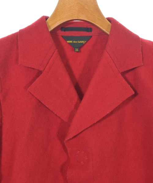 COMME des GARCONS（コムデギャルソン）ジャケット 赤 サイズ:XS レディース/2200717901050