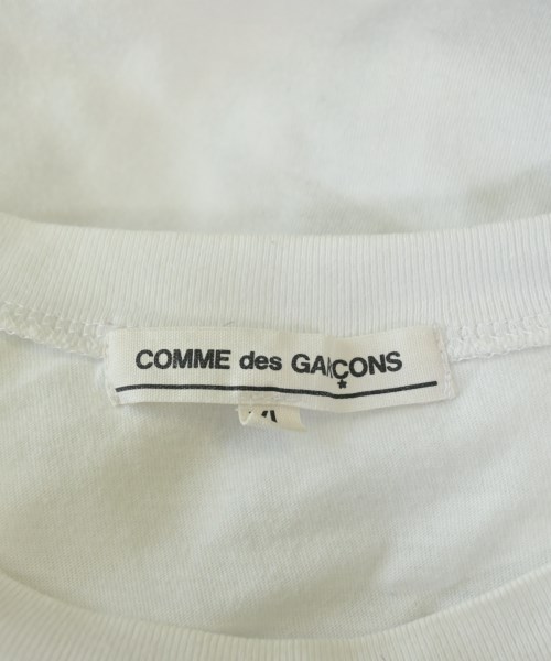 COMME des GARCONS（コムデギャルソン）Tシャツ・カットソー 白 サイズ:XL メンズ/2200718068028