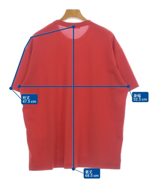 COMME des GARCONS（コムデギャルソン）Tシャツ・カットソー 赤 サイズ:S レディース/2200714769066