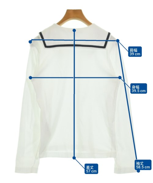 COMME des GARCONS（コムデギャルソン）Tシャツ・カットソー 白 サイズ:XS レディース/2200715139035