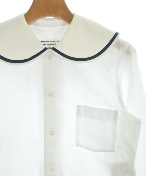 COMME des GARCONS（コムデギャルソン）カジュアルシャツ 白 サイズ:XS レディース/2200715139073