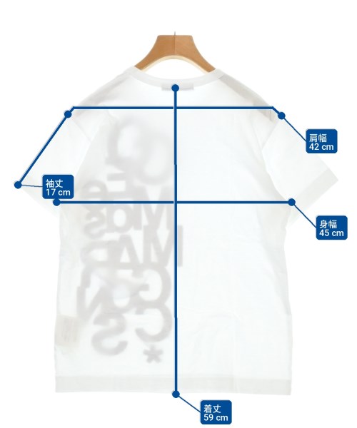 COMME des GARCONS（コムデギャルソン）Tシャツ・カットソー 白 サイズ:F レディース/2200715139202
