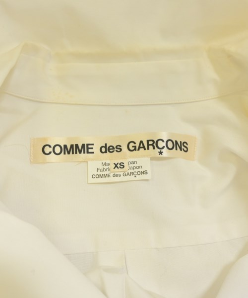 COMME des GARCONS（コムデギャルソン）カジュアルシャツ 白 サイズ:XS レディース/2200718504090