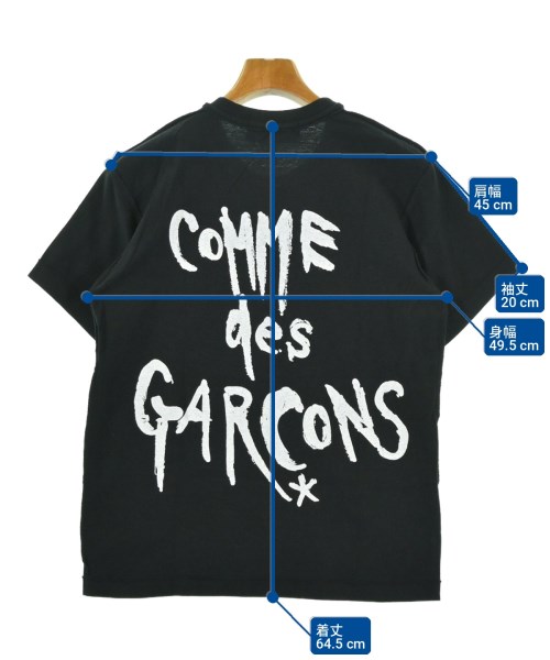 COMME des GARCONS（コムデギャルソン）Tシャツ・カットソー 黒 サイズ:M メンズ/2200718796075