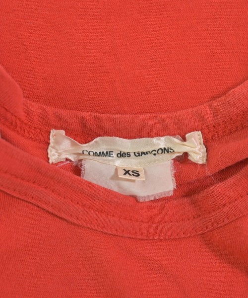 COMME des GARCONS（コムデギャルソン）Tシャツ・カットソー 赤 サイズ:XS レディース/2200717655090