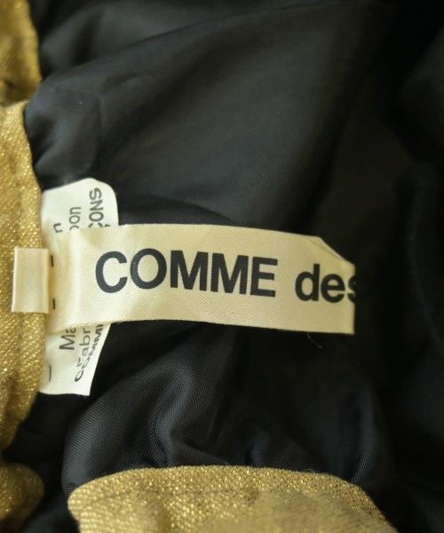 COMME des GARCONS（コムデギャルソン）ロング・マキシ丈スカート ゴールド サイズ:M レディース/2200718372187