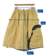 COMME des GARCONS（コムデギャルソン）ロング・マキシ丈スカート ゴールド サイズ:M レディース/2200718372187