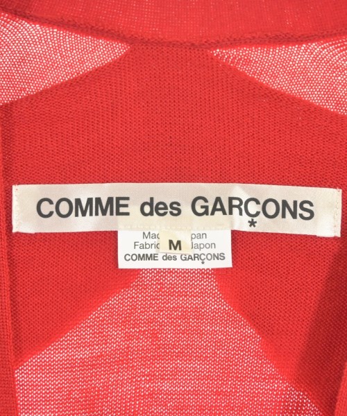 COMME des GARCONS（コムデギャルソン）カーディガン 赤 サイズ:M レディース/2200719574115