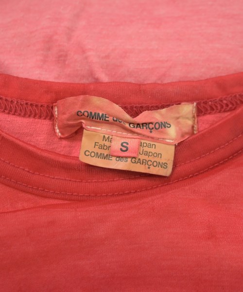 COMME des GARCONS（コムデギャルソン）Tシャツ・カットソー 赤 サイズ:S レディース/2200644996068