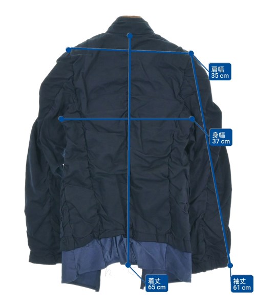 COMME des GARCONS（コムデギャルソン）カジュアルジャケット 紺 サイズ:M レディース/2200645566055