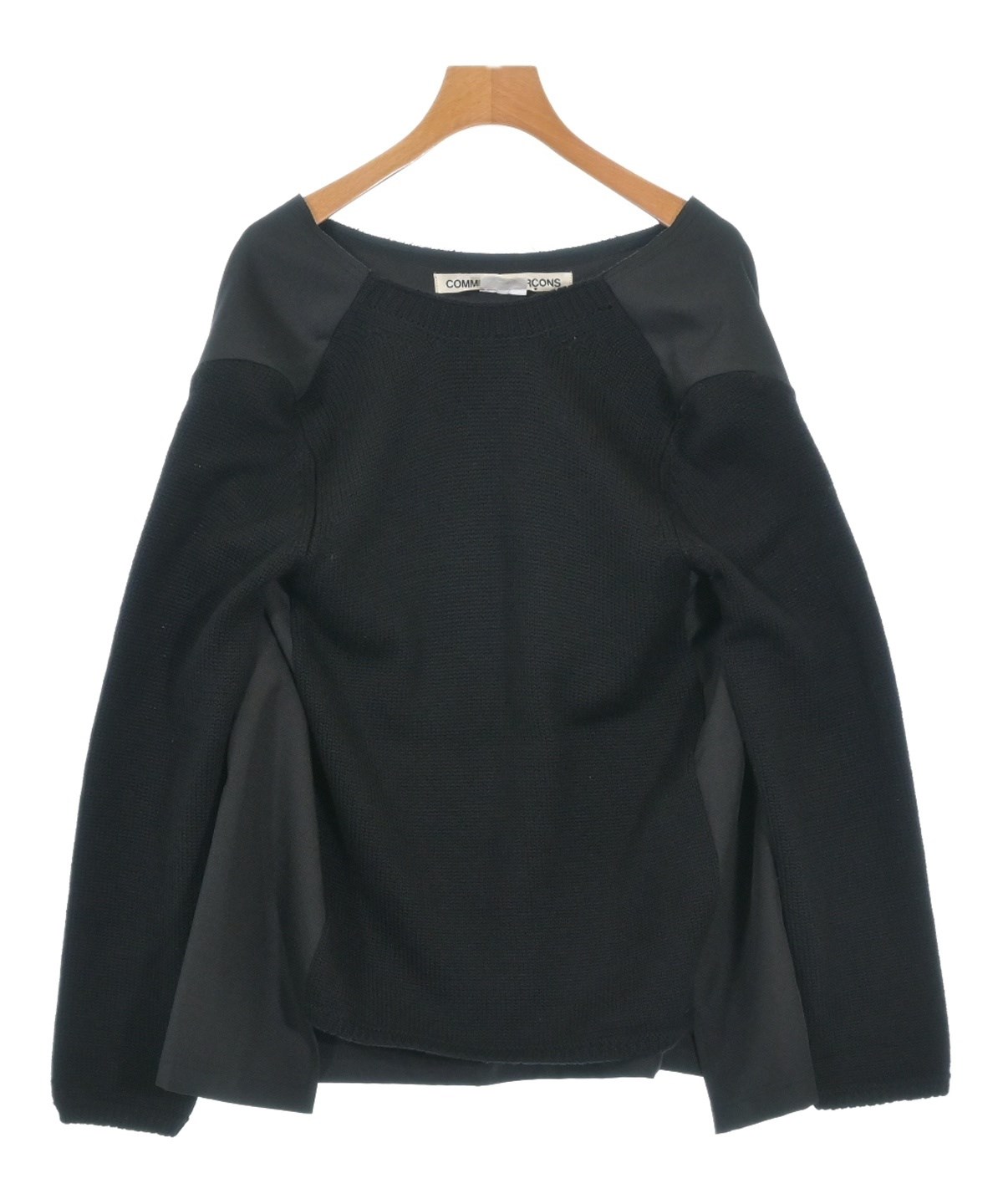 COMME des GARCONS コムデギャルソン ニット・セーター レディース 【古着】【中古】 COMME des GARCONS（コムデギャルソン）ニット・セーター 黒 サイズ:S
