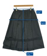 COMME des GARCONS（コムデギャルソン）ロング・マキシ丈スカート 黒 サイズ:S レディース/2200634836299