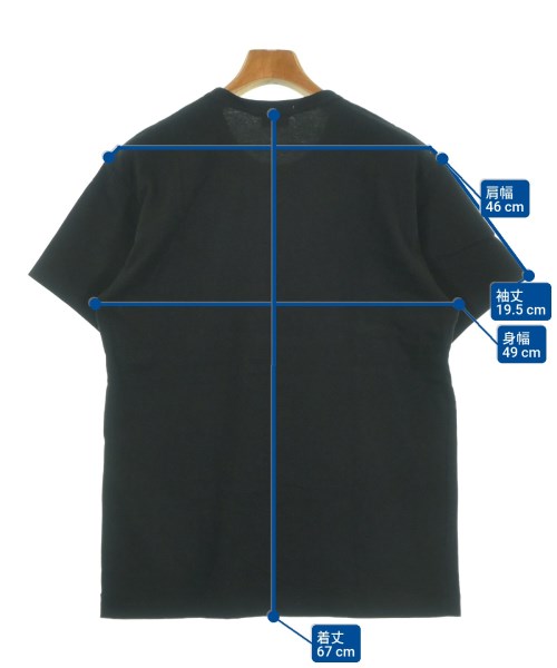 COMME des GARCONS（コムデギャルソン）Tシャツ・カットソー 黒 サイズ:M メンズ/2200646640044